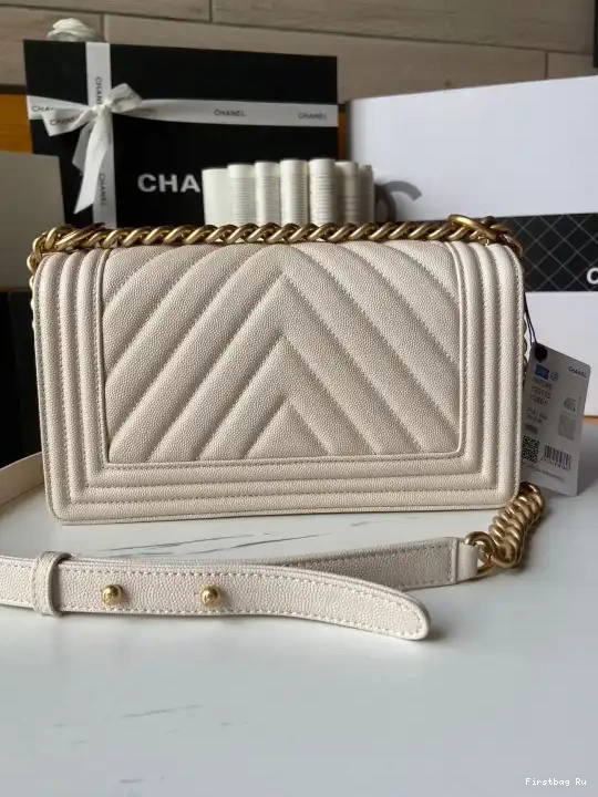 Firstbag Ru BOY CHANEL BAG 25CM 20CM 0602
